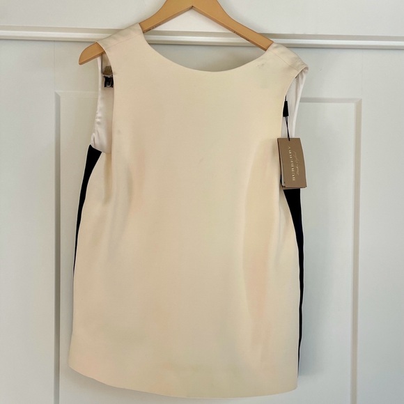 BURBERRY wool Derora racing stripe top NWT imperfect - Picture 3 of 7